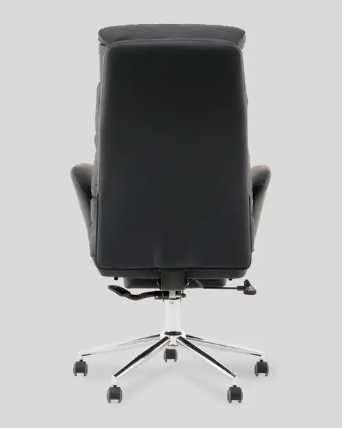 Офисное кресло TopChairs Solid с оттоманкой DD-004-OT (черный) – фото товара