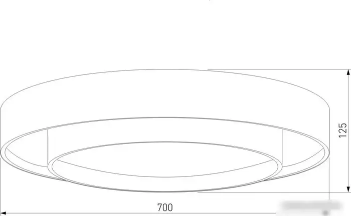 Припотолочная люстра Евросвет 90331/2 белый