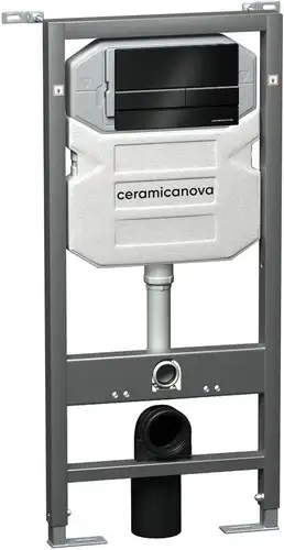 Инсталляция для унитаза Ceramica Nova Envision CN1002B (с кнопкой смыва)