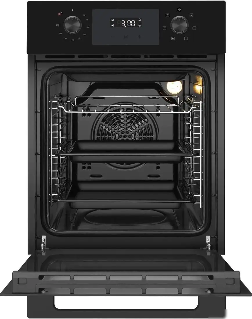 Электрический духовой шкаф Meferi MEO458BK Comfort - фото товара