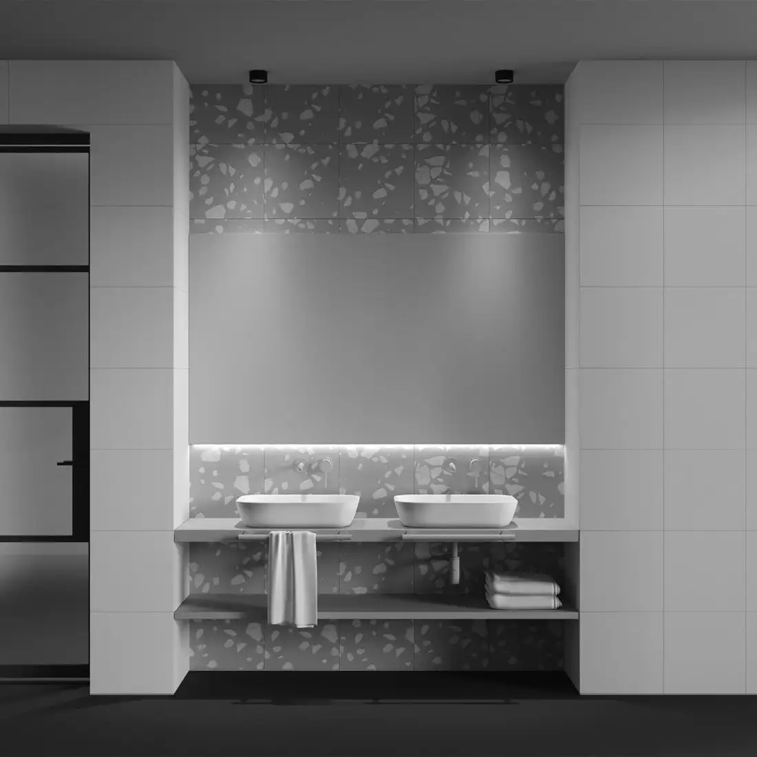 Люстра средней высоты Technical C122CL-L7-3K-B – фото товара