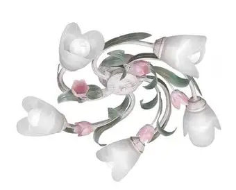 Люстра средней высоты Vitaluce V1541/5PL – изображение в каталоге