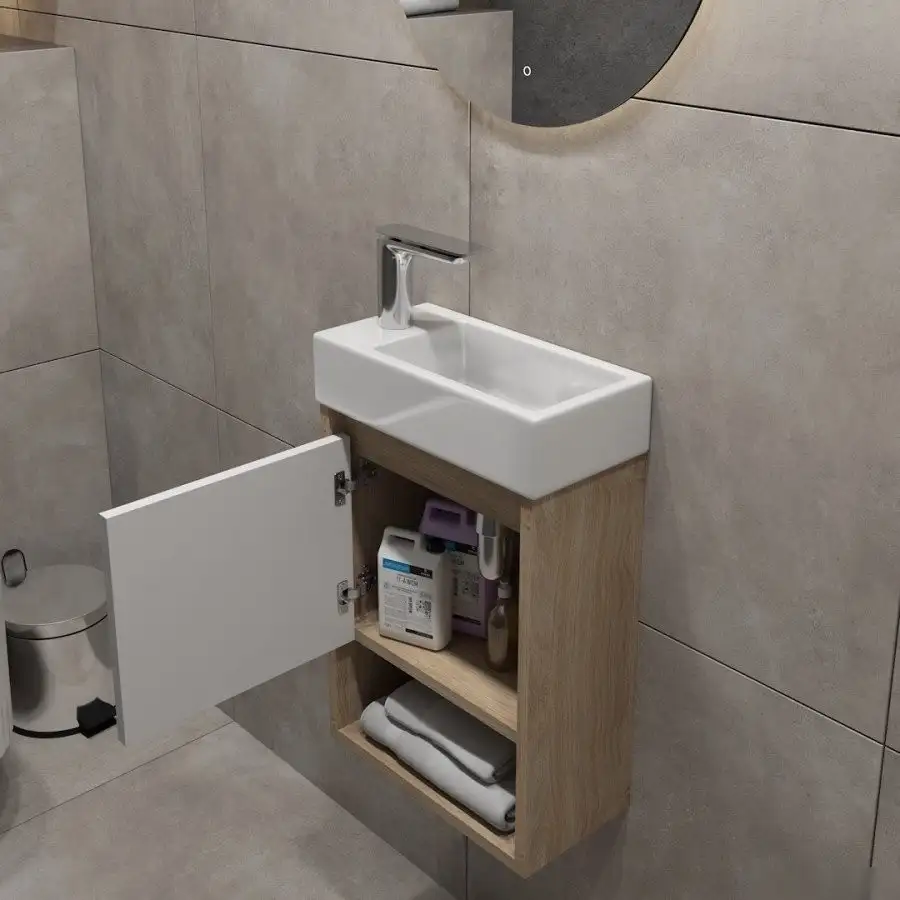 Teymi Тумба под умывальник Nura T60535 (белый) – фото товара