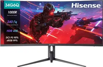Игровой монитор Hisense 34G6Q Pro – изображение в каталоге