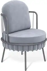 Интерьерное кресло Sheffilton SHT-AMS123 (стальной серый/графит муар) – изображение в каталоге