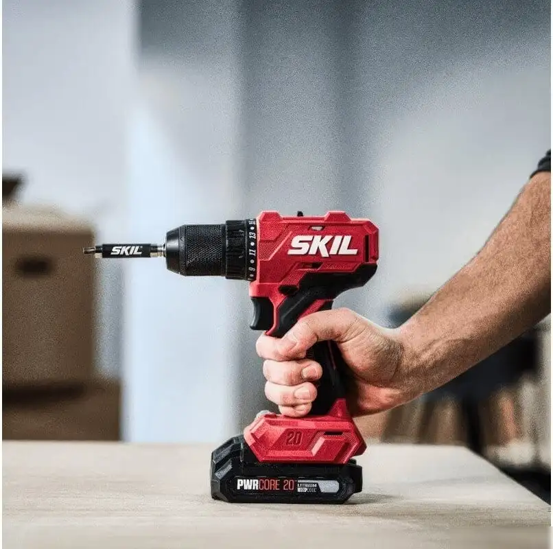 Дрель-шуруповерт Skil DL6280SE20 (с 2-мя АКБ, кейс) – фото товара