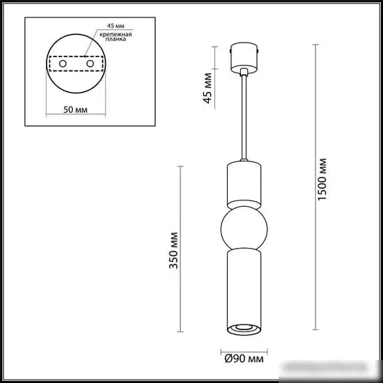 Подвесная люстра Odeon Light Sakra 4070/5L – фото товара