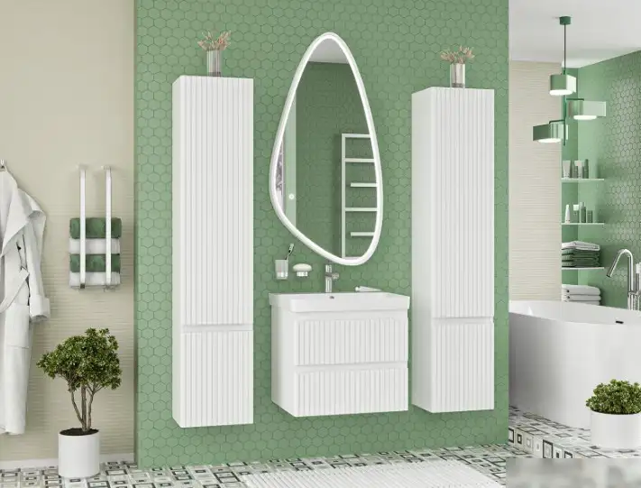 Brevita Шкаф-пенал Victory 35 VIC-05035-010R (белый матовый) – фото товара