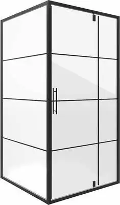 Душевой уголок Niagara Nova NG-0280-08 Black 80x80