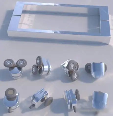 Душевая дверь RGW CL-14 150 (хром/прозрачное стекло) - фото товара