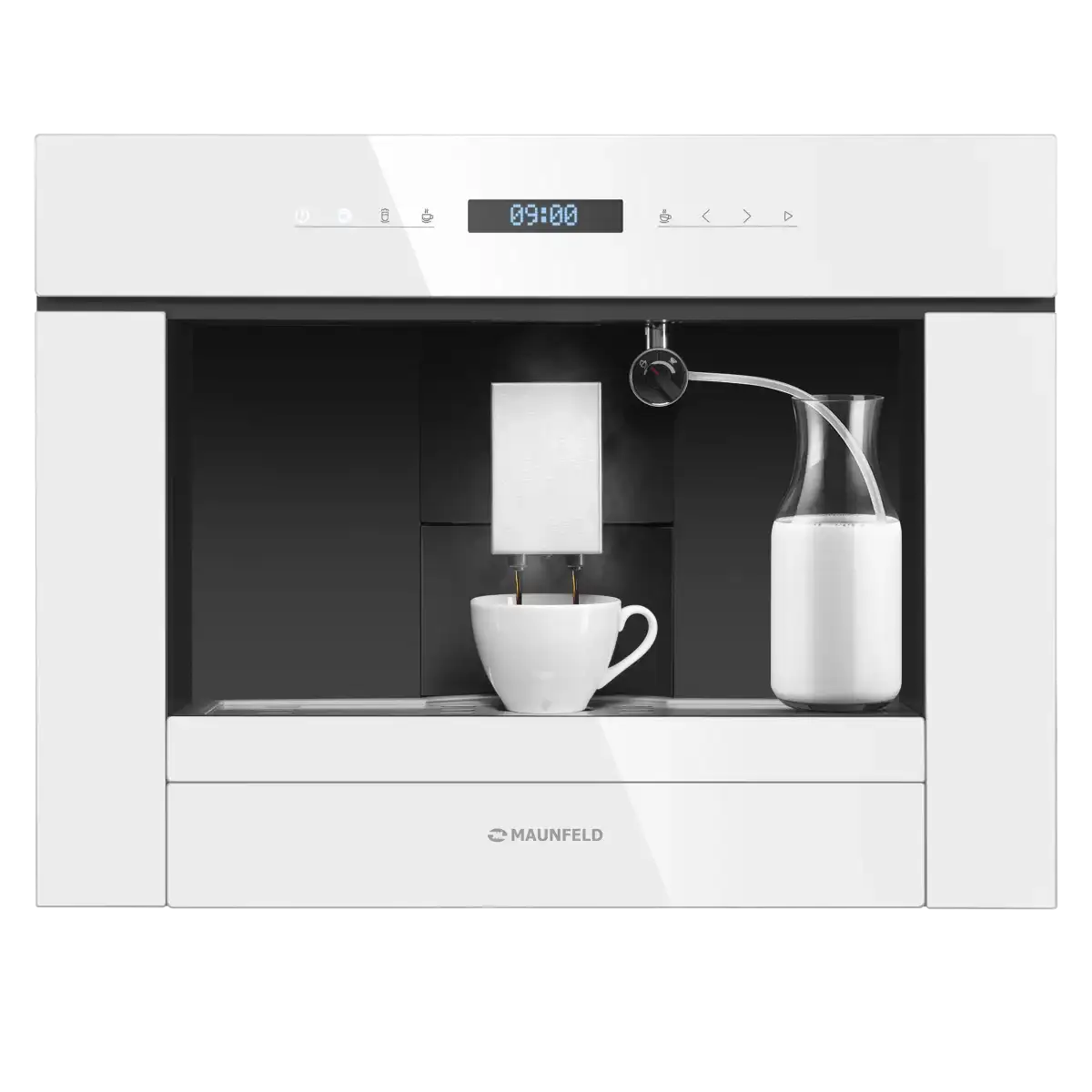 Эспрессо кофемашина MAUNFELD AMCM1503W