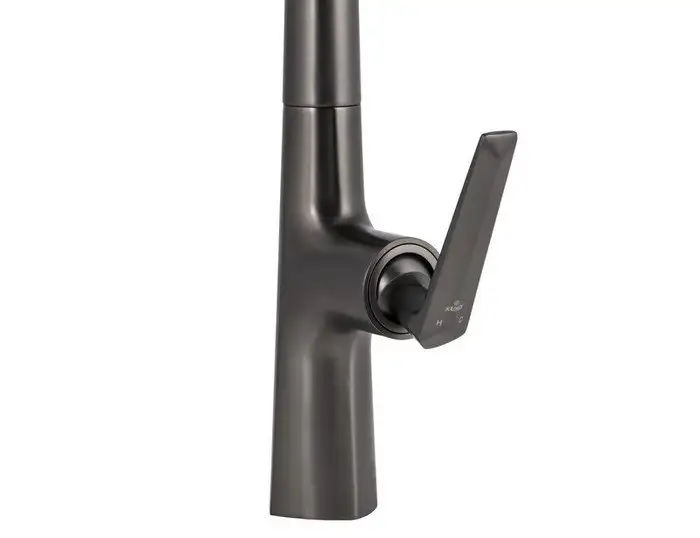 Смеситель Kaiser Strike 09066-15 (вороненая сталь) - фото товара