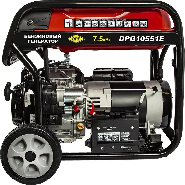 Бензиновый генератор DDE DPG10551E – фото товара