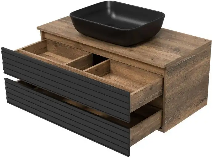 Brevita Тумба под умывальник Dakota 100 DAK-09100-19/02-2Я – фото товара