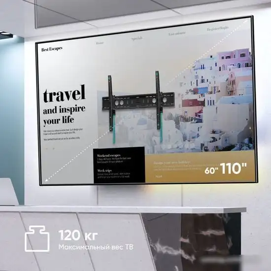 Кронштейн Onkron UT12 (черный) – фото товара