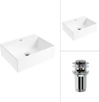 Умывальник Lauter 21344 + клапан 21190CH - изображение в каталоге