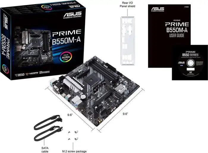 Материнская плата ASUS Prime B550M-A – фото товара