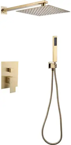 Душевая система Abber Daheim AF8219G (золото матовое) - изображение в каталоге