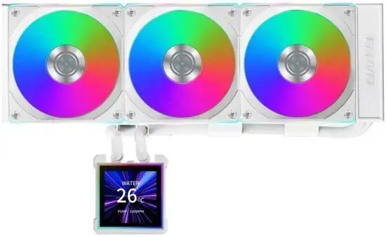 Система жидкостного охлаждения для процессора Lian Li HydroShift II LCD-S 360CL G89.GHS2LCDS36CW.R0 – фото товара