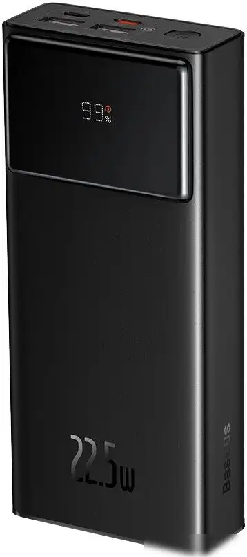 Внешний аккумулятор Baseus Star-Lord Digital Display Fast Charging Power Bank 30000mAh 22.5W (черный) – фото товара