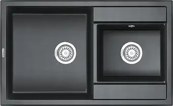 Кухонная мойка Granula GR-8201 (шварц) - изображение в каталоге