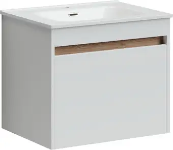Sancos Тумба под умывальник Smart SM60W (белый глянец)