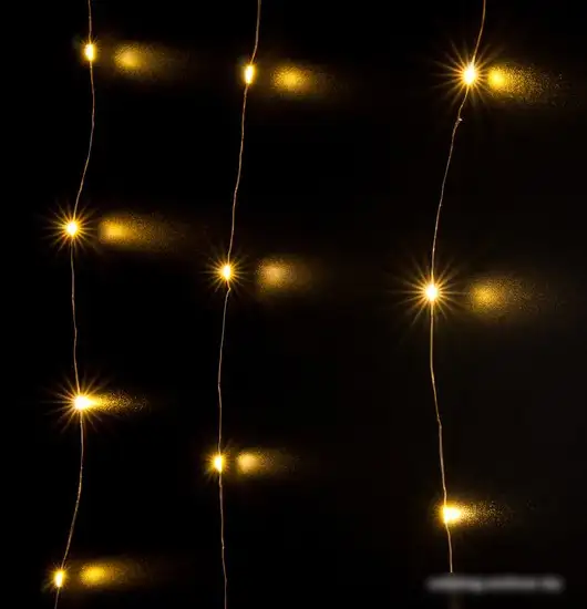 Гирлянда Евросвет Роса (теплый белый) 2х3 м – фото товара