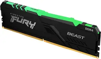 Оперативная память Kingston FURY Beast RGB 8GB DDR4 PC4-25600 KF432C16BBA/8