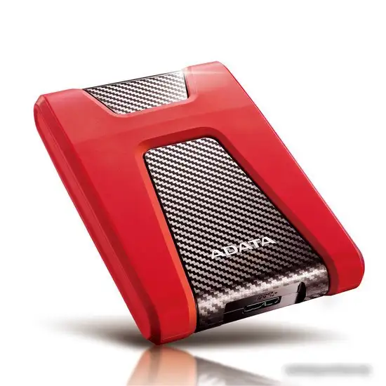 Внешний жесткий диск A-Data DashDrive Durable HD650 2TB (красный) – фото товара
