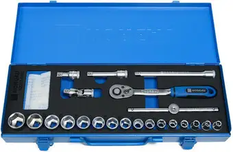 Набор трещотка с головками Norgau N3022-S622 063693022 (22 предмета) – изображение в каталоге