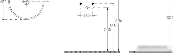 Умывальник Isvea SistemaY Soft 10SY65045SV (белый) - фото товара