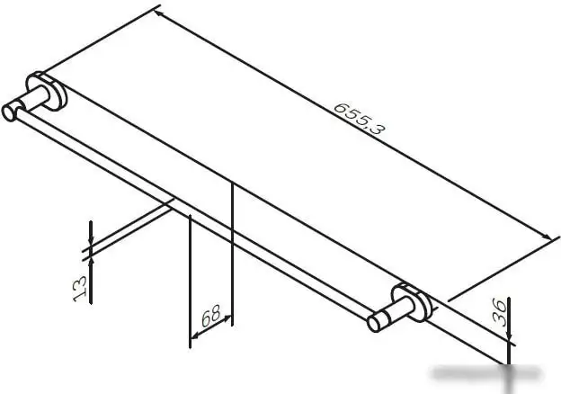 Держатель для полотенца AM.PM Sense L A74346400 – фото товара