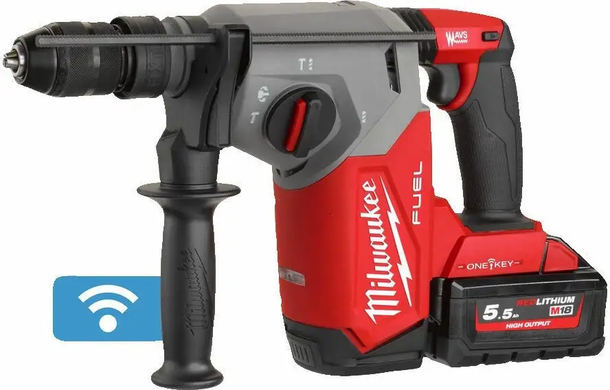 Перфоратор Milwaukee M18 FUEL M18ONEFHX-552X 4933478504 (с 2-мя АКБ, кейс) – фото товара