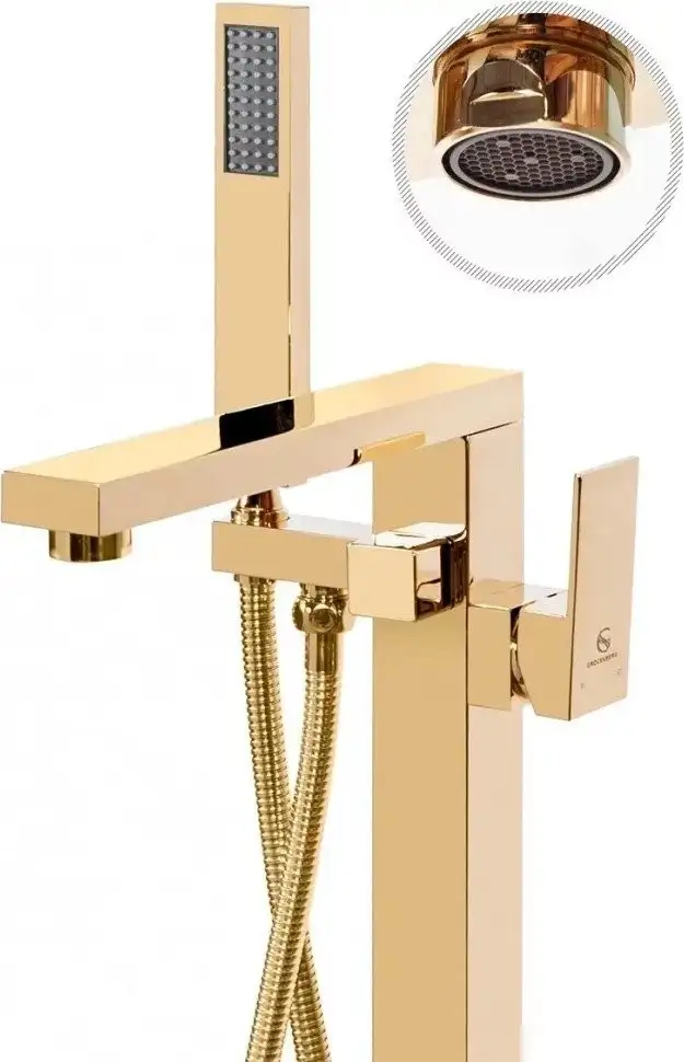 Смеситель Grocenberg GB800 (золото глянец) - фото товара