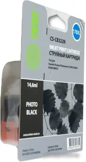 Картридж CACTUS CS-CB322N (аналог HP 178XL (CB322HE)) – фото товара