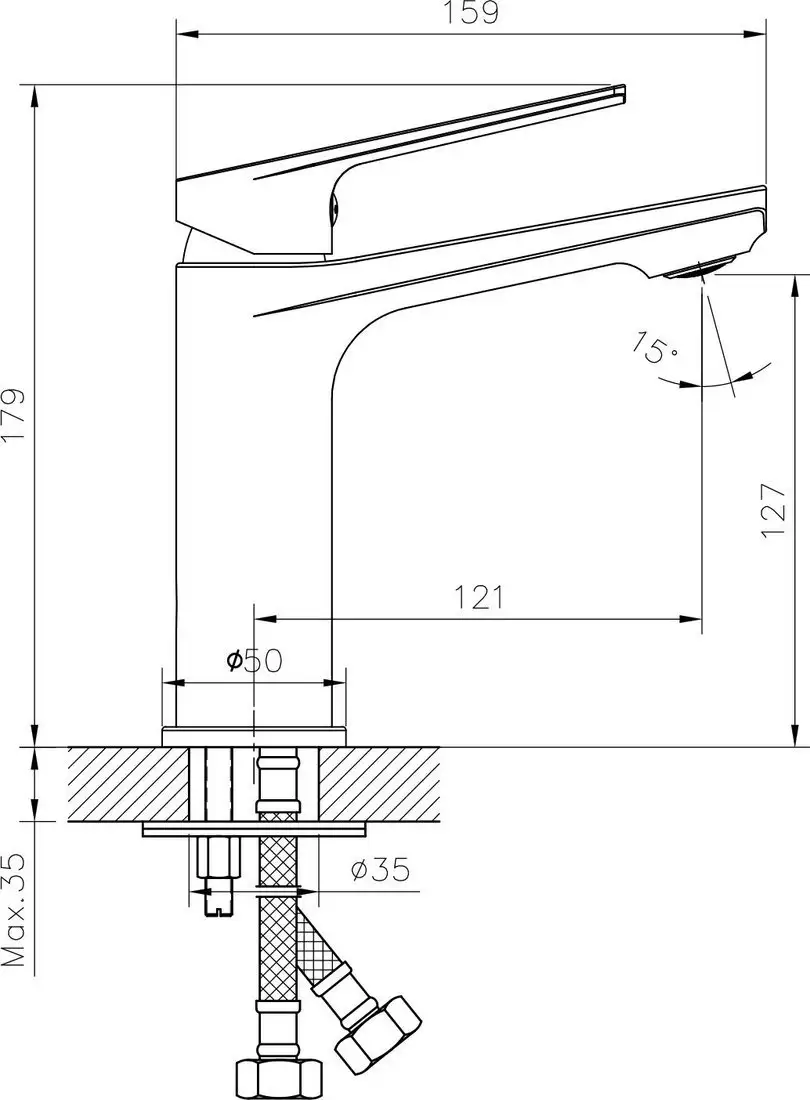 Смеситель Lauter Sky 21CK533C - фото товара