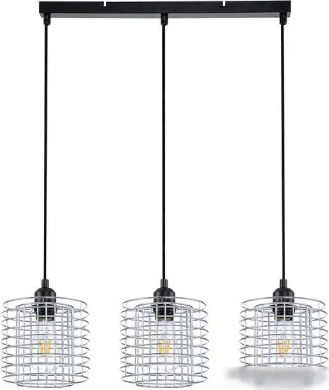 Подвесная люстра Escada Grid 10190/3S E27*40W Chrome – фото товара