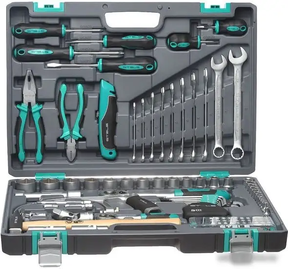 Универсальный набор инструментов Stels 14111 (98 предметов) – фото товара