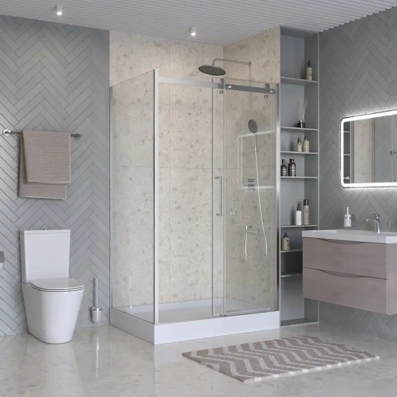Душевой уголок BelBagno Marino_2-AH-1-150/100-C-Cr - фото товара