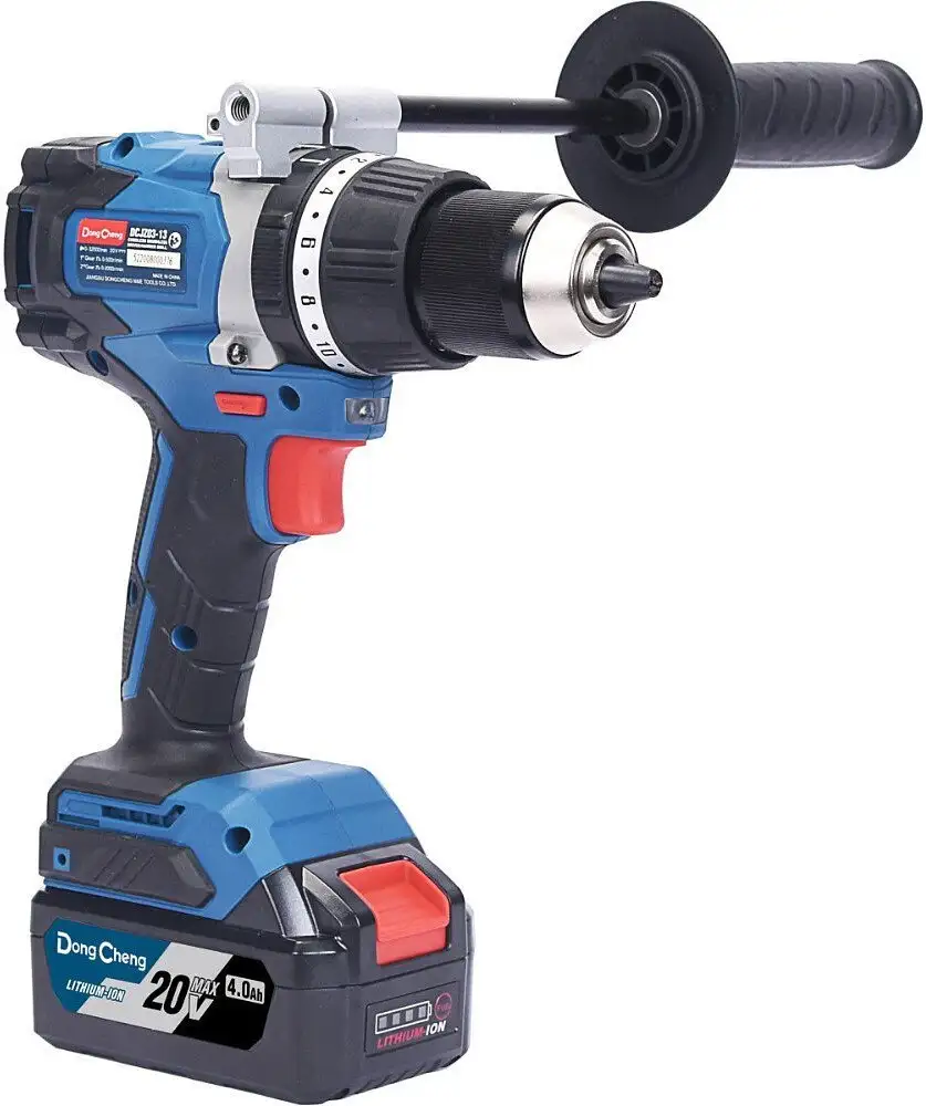 Ударная дрель-шуруповерт DongCheng DCJZ03-13 Type FK (с 2-мя АКБ, кейс) – фото товара