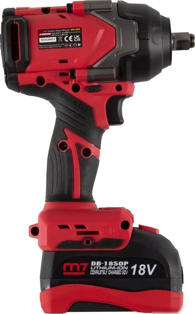 Гайковерт M7 DW-406A (с 2-мя АКБ, кейс) – фото товара