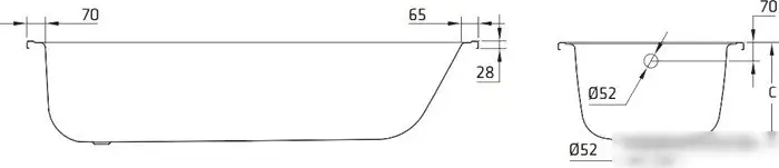 Ванна BLB Europa 120x70 - фото товара