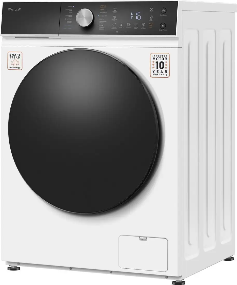 Стирально-сушильная машина Weissgauff WMD 61211 D Inverter Steam - фото товара
