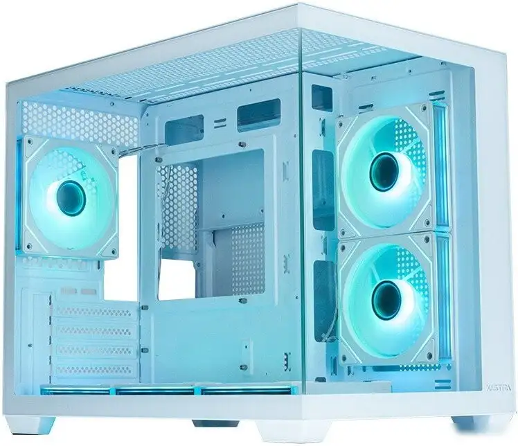 Корпус XASTRA QW500M 6ARGB-C10-UC (белый) – фото товара