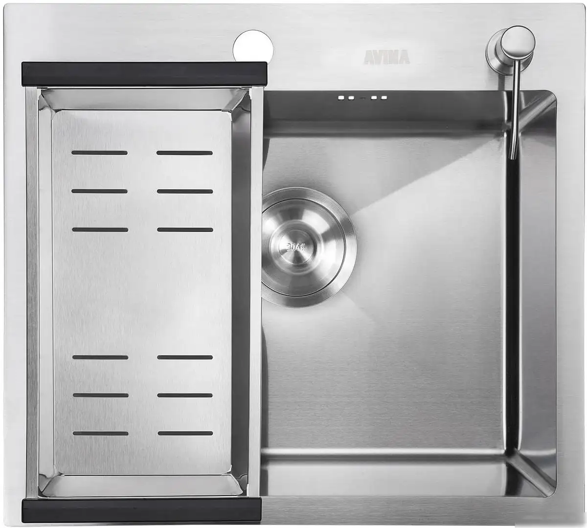 Кухонная мойка Avina HM4848 (нержавеющая сталь) - фото товара
