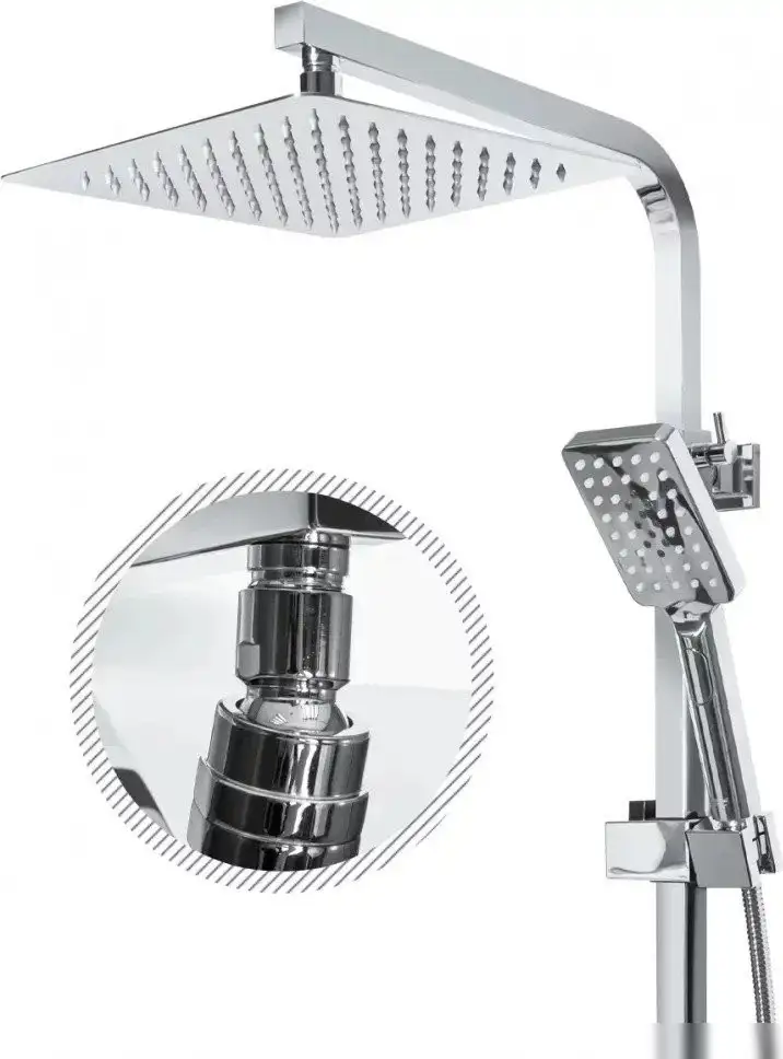 Душевая система Grocenberg GB7008 (хром) - фото товара