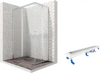 Душевой уголок Ambassador Set 14011101-ST13 - изображение в каталоге