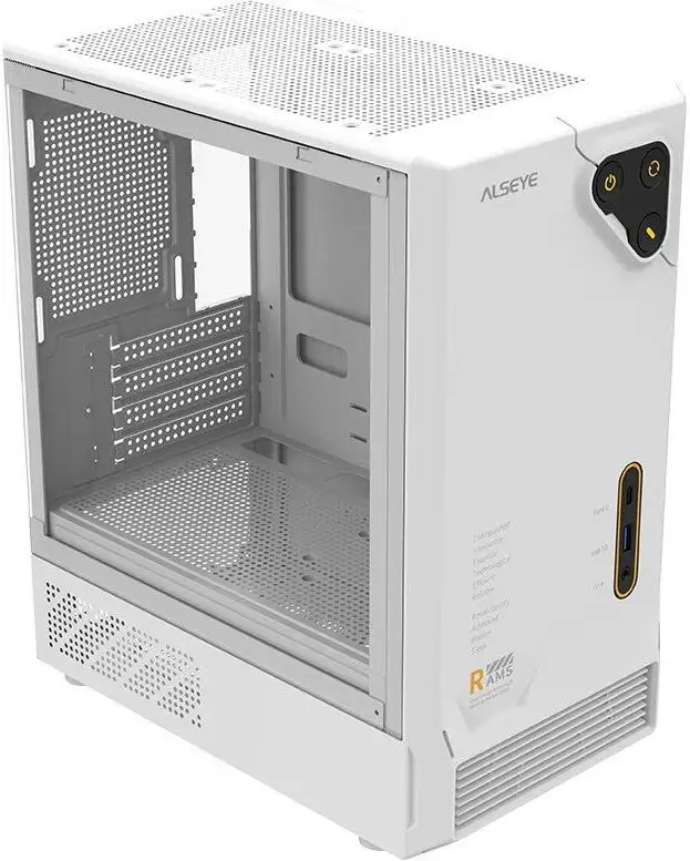Корпус ALSEYE RAMS 1.0 Type-C (белый) – фото товара