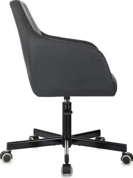 Офисное кресло Бюрократ CH-380M (черный экокожа) – фото товара