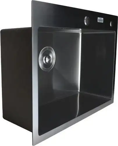 Кухонная мойка MARRBAXX B6045-R (черный/графит) - фото товара